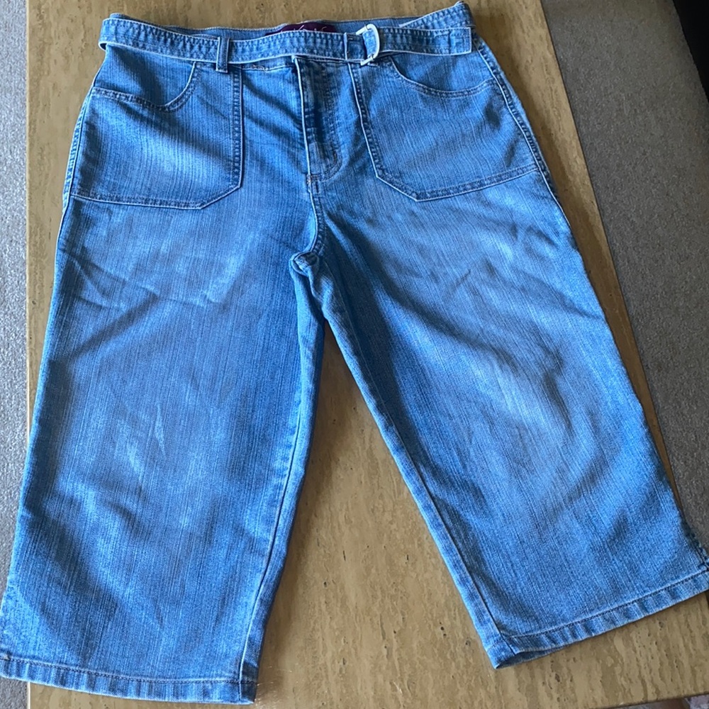 Gloria Vanderbilt capris Size 14 Petite